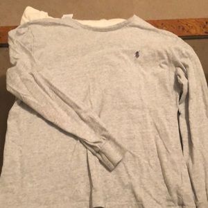 Long sleeve pull over shirts